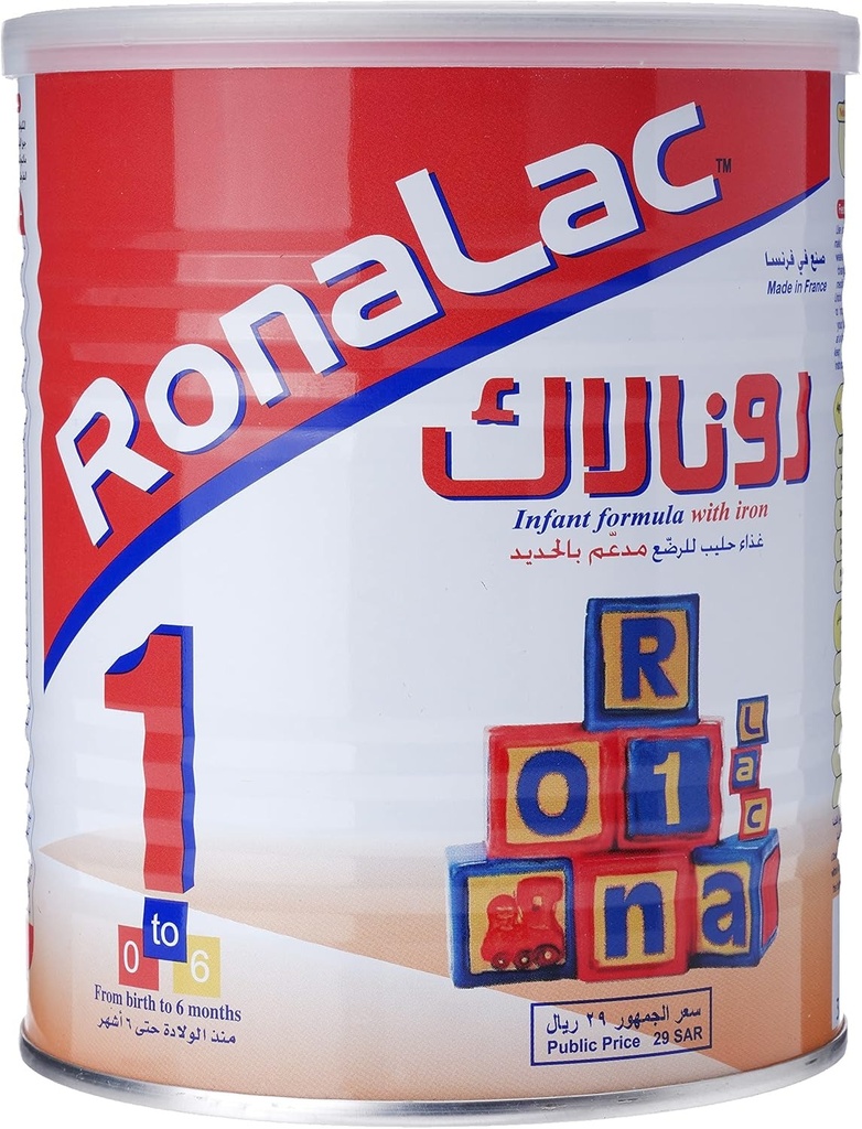 رونالاك رقم 1 حليب اطفال 850جم