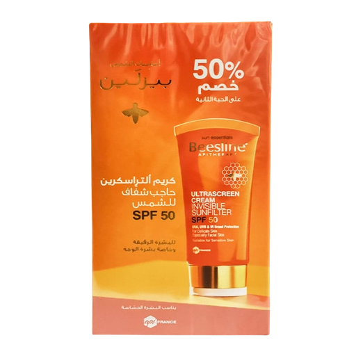 بيزلين التراسكرين واقي شمس شفاف (1+50%)