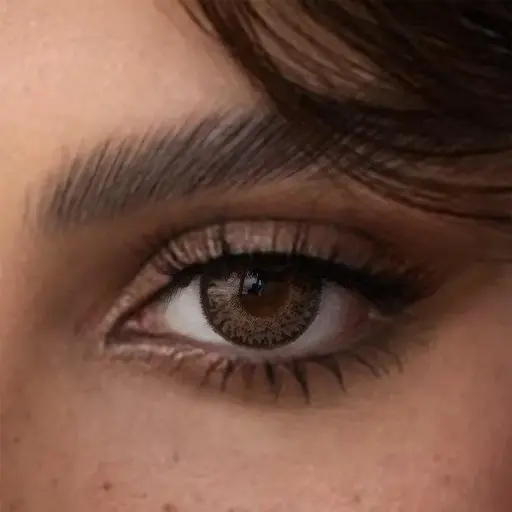 [0720158967535] امارا عدسات ملونة شهرية باربي براون
