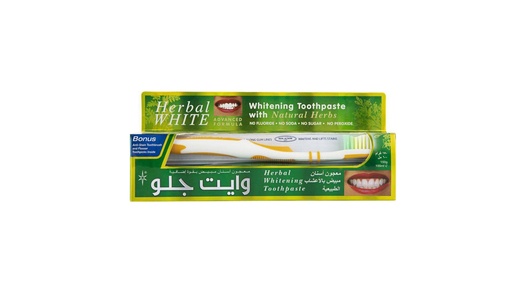 وايت جلو معجون اسنان بالاعشاب الطبيعية